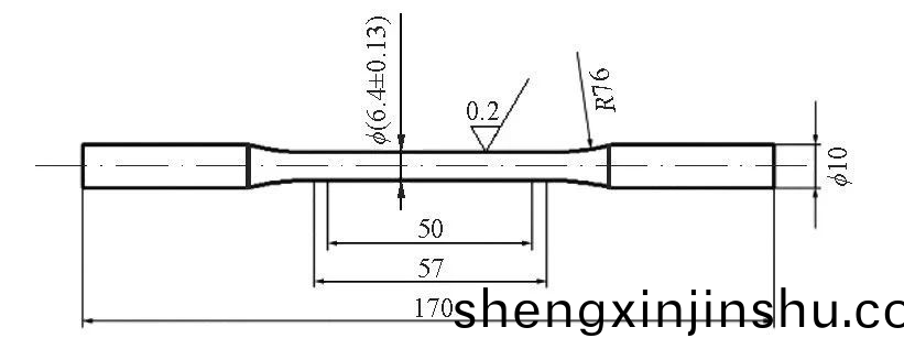 疲勞試驗(yan)用壓鑄試(shi)樣尺(chi)寸