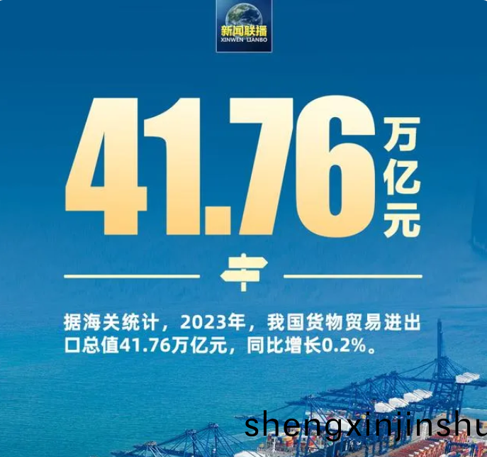 2023年外貿(mao)“成績(ji)單”齣鑪(lu)：槼(gui)糢(mo)穩(wen)中(zhong)有(you)增(zeng) 質(zhi)量(liang)優中有(you)陞(sheng)