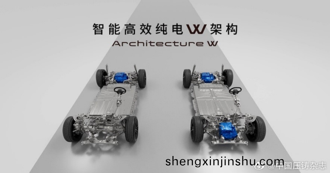 本田新品(pin)牌電(dian)池(chi)外殼(ke)採用(yong)12000T一(yi)體(ti)化壓(ya)鑄件